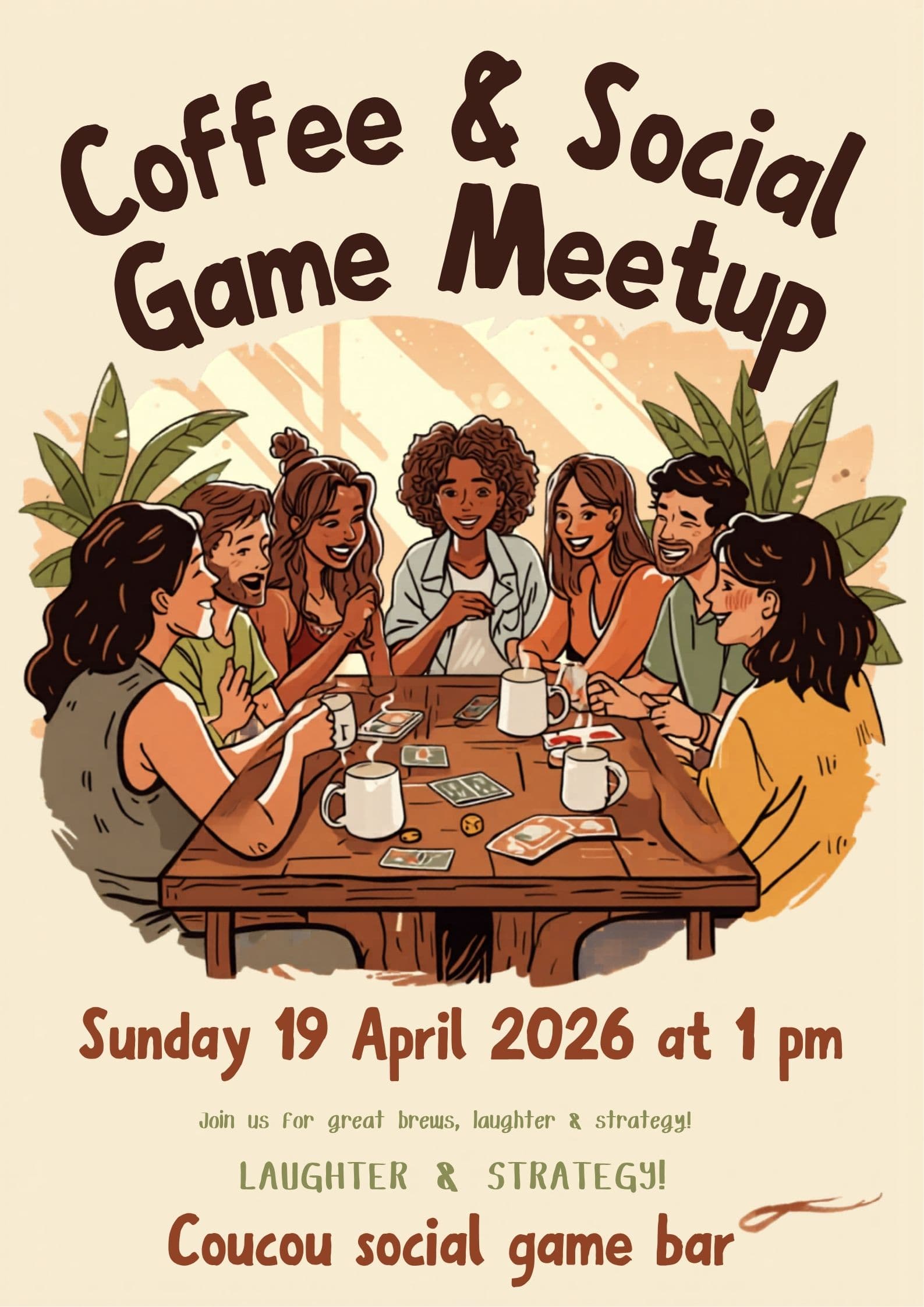 Sunday coffee & social game
