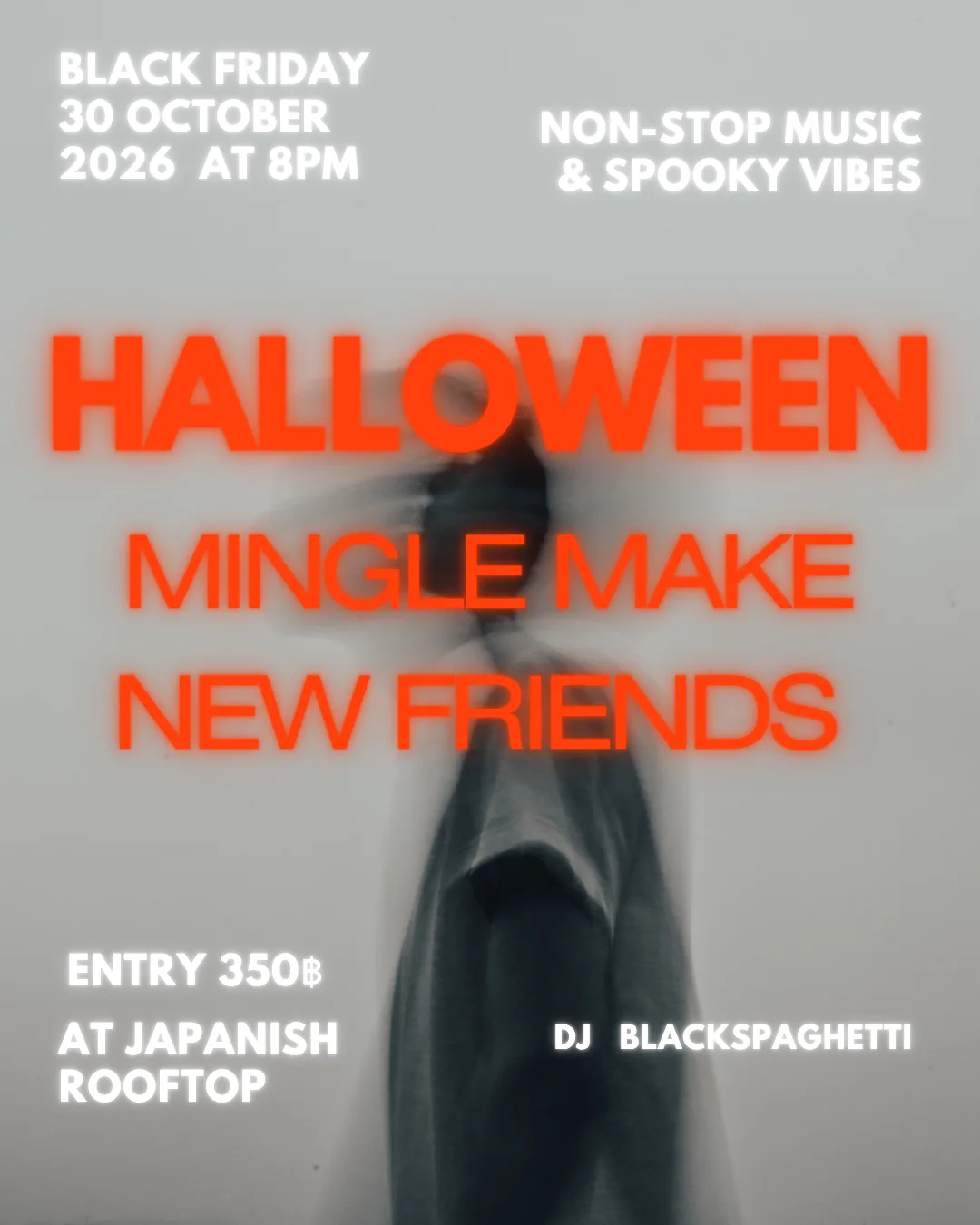 Black Friday meet new friends on Halloween