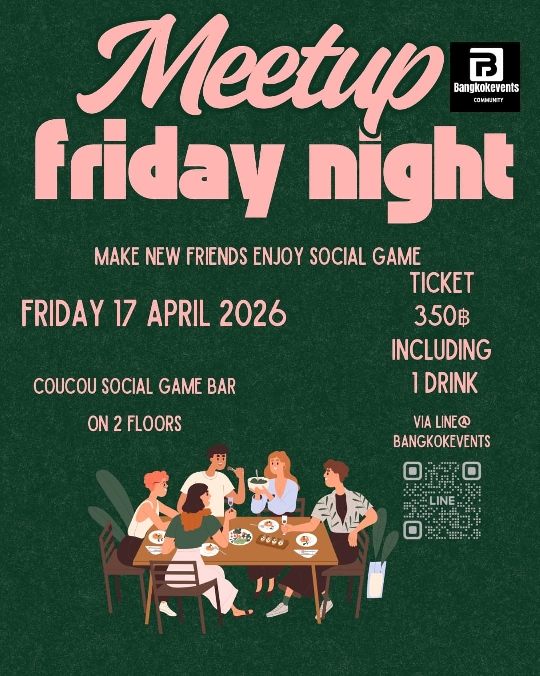 Meetup Friday social event