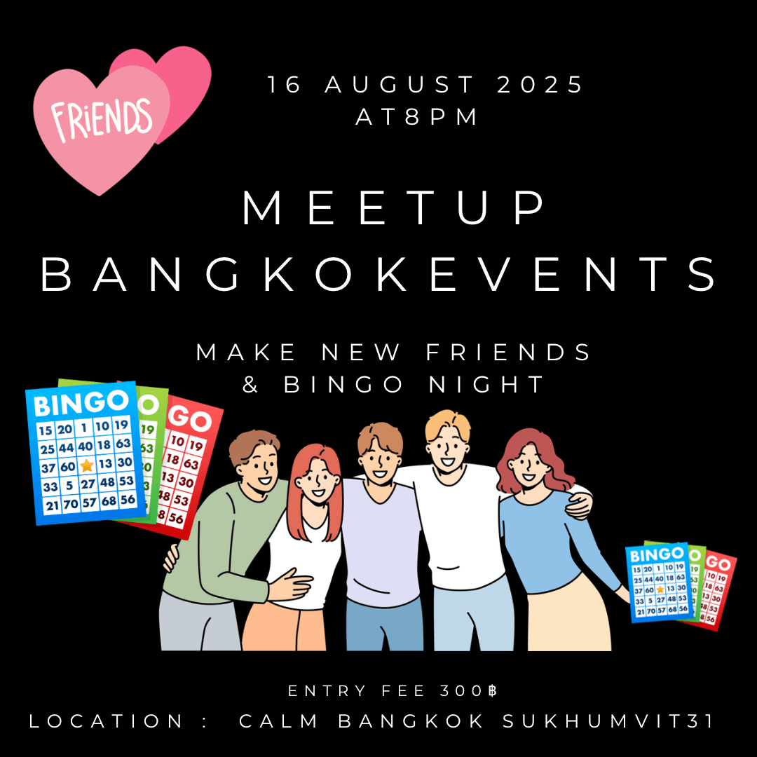 Meetup new friends & bingo game night